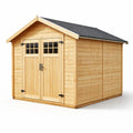 Capanno da giardino in legno di pino 258x204x224 cm
